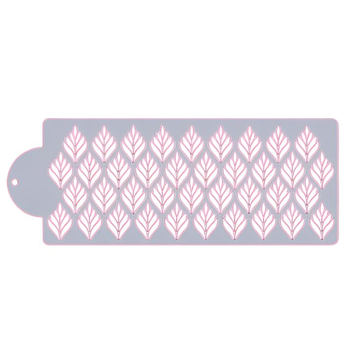 Nesco Leaf Design Rectangular Stencil استنسیل مستطیل طرح برگ نسکو - تصویر 1
