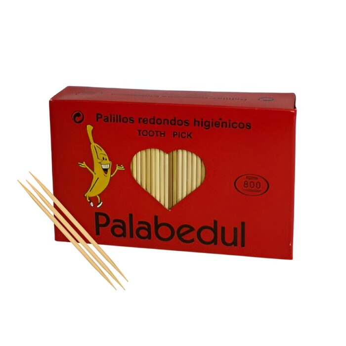Toothpicks-red-box-600-pieces خلال دندان جعبه قرمز 600 عددی - تصویر 1