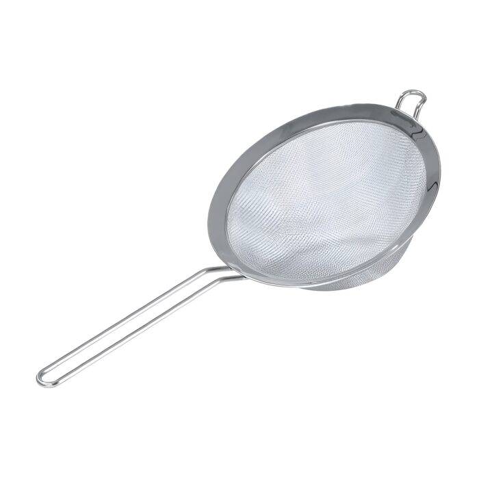 14 cm steel handle sieve الک دسته استیل 14 سانتی - تصویر 1