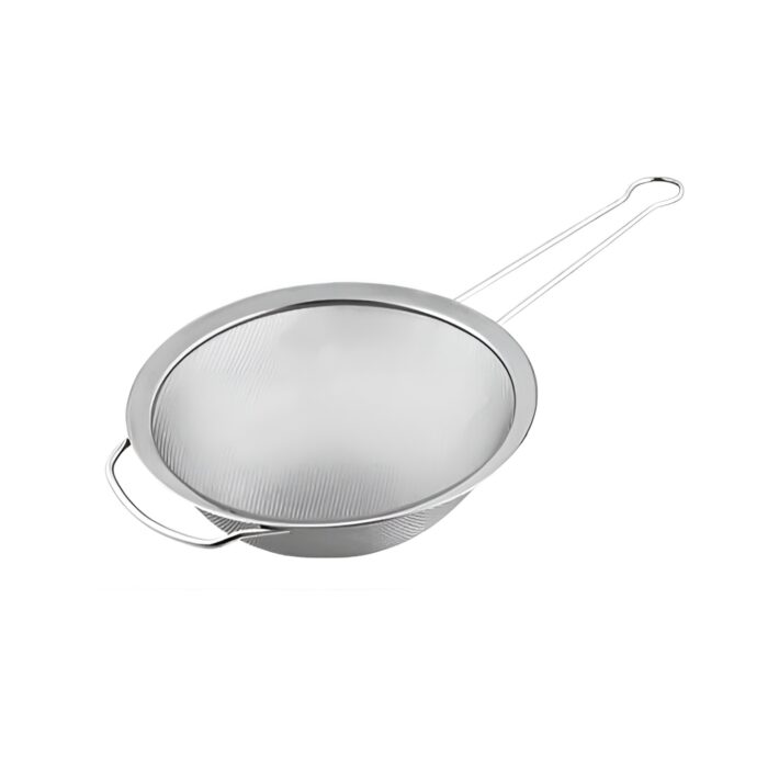 18 cm steel handle sieve الک دسته استیل 18 سانتی - تصویر 1