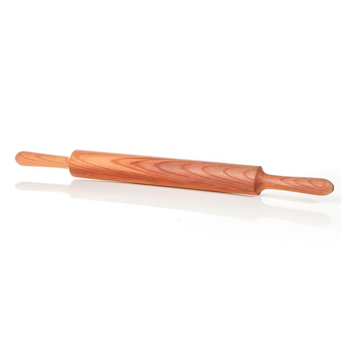 40 cm wooden rolling pin وردنه 40 سانت جنگلی - تصویر 1