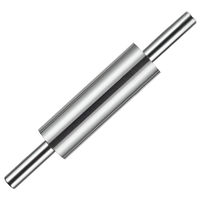 All-steel-rolling-pin-31-cm-Wushan وردنه تمام استیل 31 سانت ووشن - تصویر 1