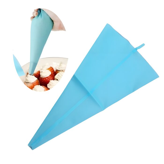 Blue silicone funnel 60 cm external قیف سیلیکونی آبی خارجی - تصویر 1