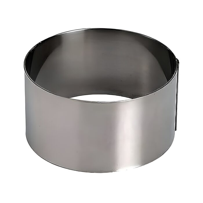Circle tart ring, diameter 6, height 8 رینگ تارت دایره قطر 6 ارتفاع 8 - تصویر 1