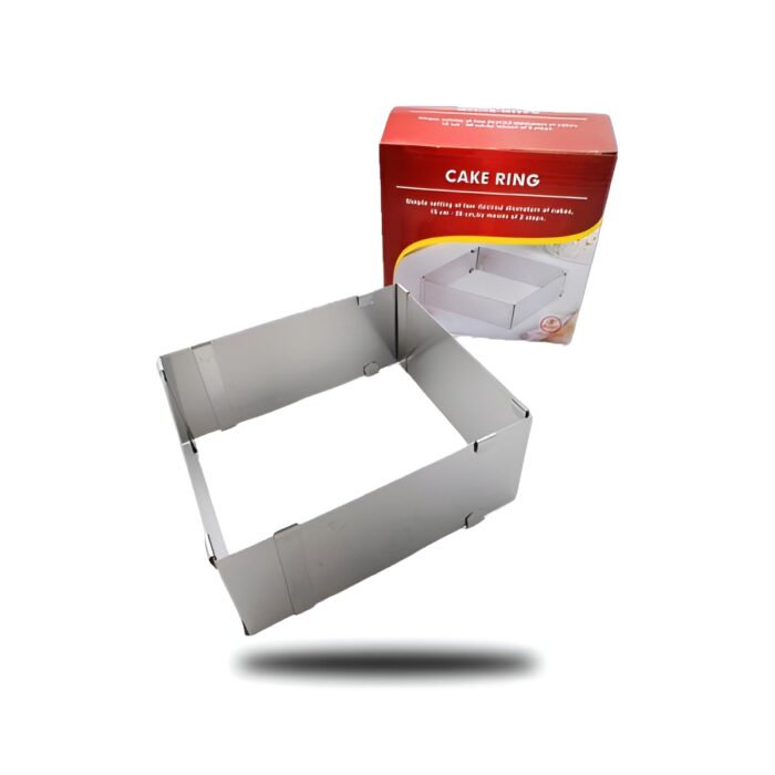 Square and rectangular movable ring, height 10 رینگ متحرک مربع مستطیل سایز شو 28-15 - تصویر 1