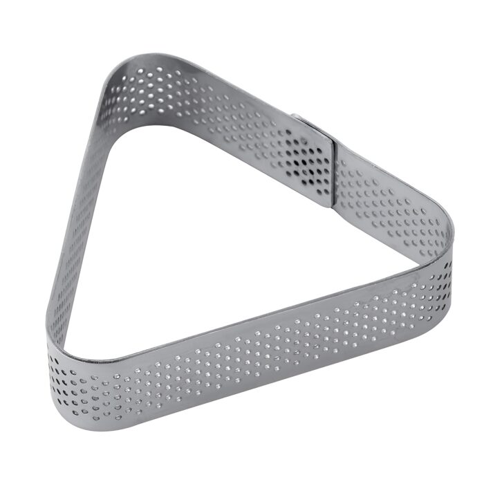 Triangle tart ring, side 10, height 3 رینگ تارت مثلث ضلع 10 ارتفاع 3 - تصویر 1